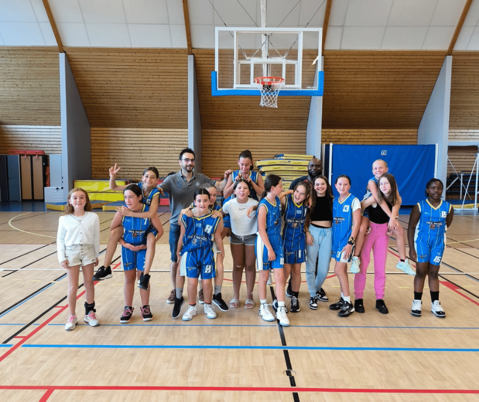 Equipe basket club U13 F1
